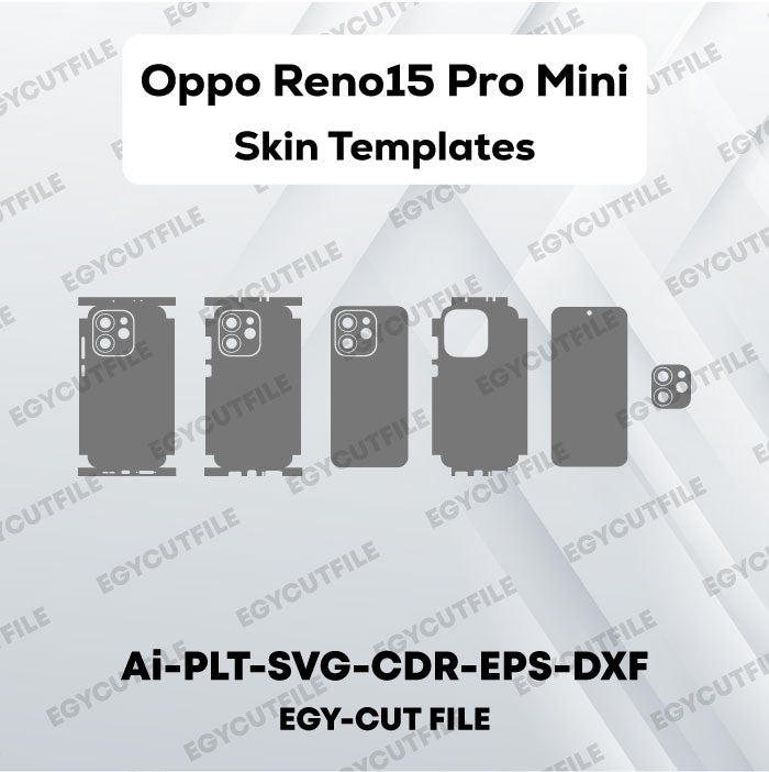 Oppo Reno15 Pro Mini Vector Skin Cut Files