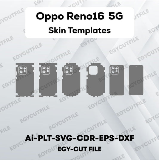 Oppo Reno16 Global Vector Skin Cut Files