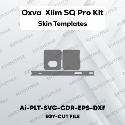 Oxva Xlim SQ Pro Kit Vector Skin Cut Files