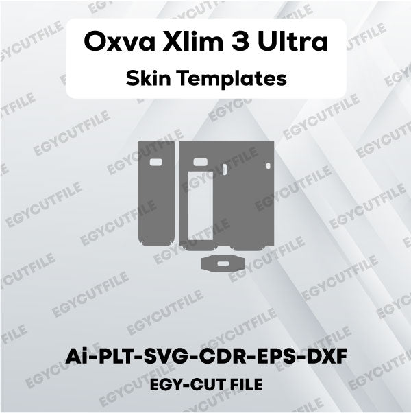 Oxva Xlim 3 Ultra Vector Skin Cut Files