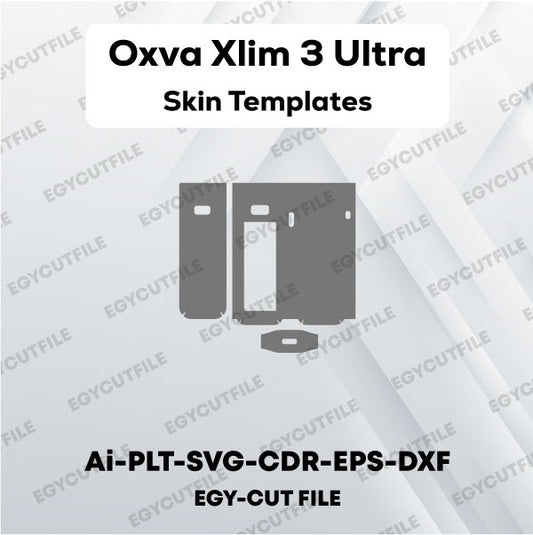 Oxva Xlim 3 Ultra Vector Skin Cut Files
