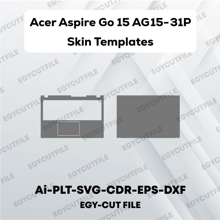 Acer Aspire Go 15 AG15-31P Vector Skin Cut Files