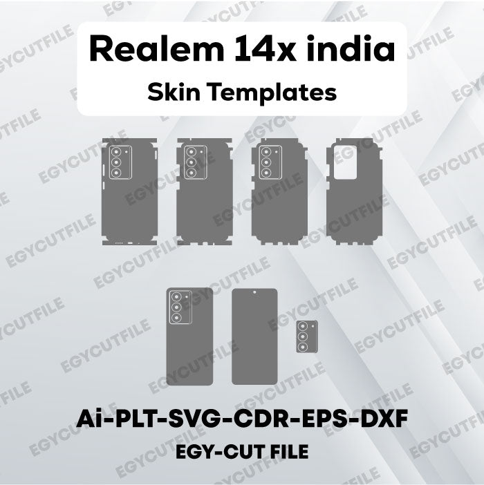 Realem 14x india Vector Skin Cut Files