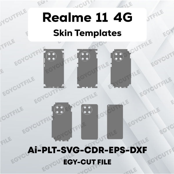 Realme 11 4G Vector Skin Cut Files
