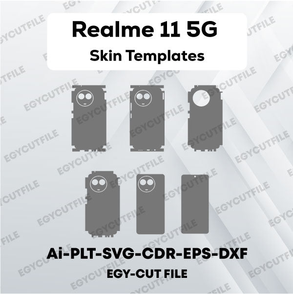 Realme 11 5G Vector Skin Cut Files