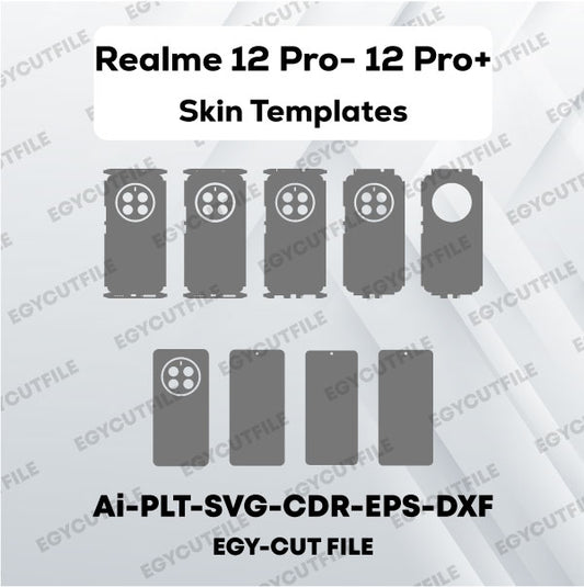 Realme 12 Pro-Realme 12 Pro+ Vector Skin Cut Files