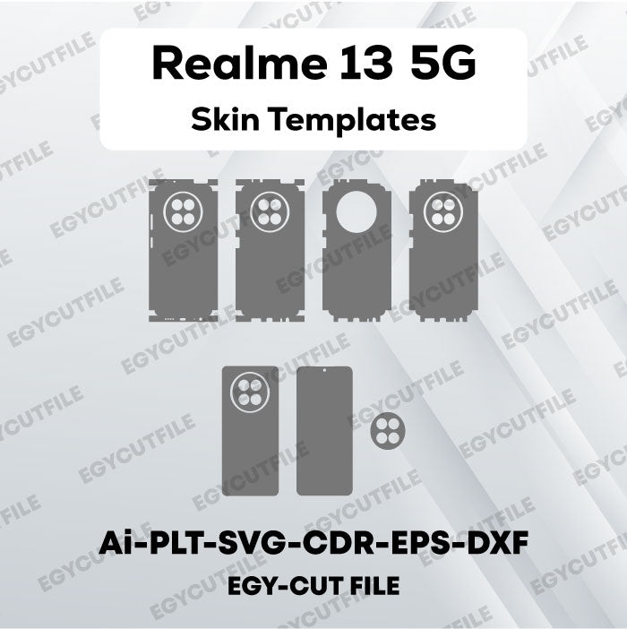 Realme 13 5G Vector Skin Cut Files