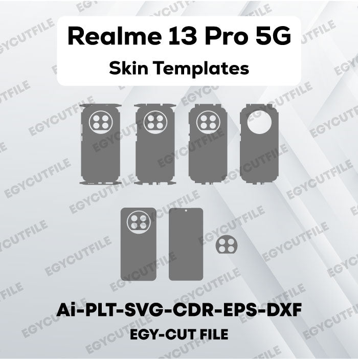 Realme 13 Pro 5G Vector Skin Cut Files