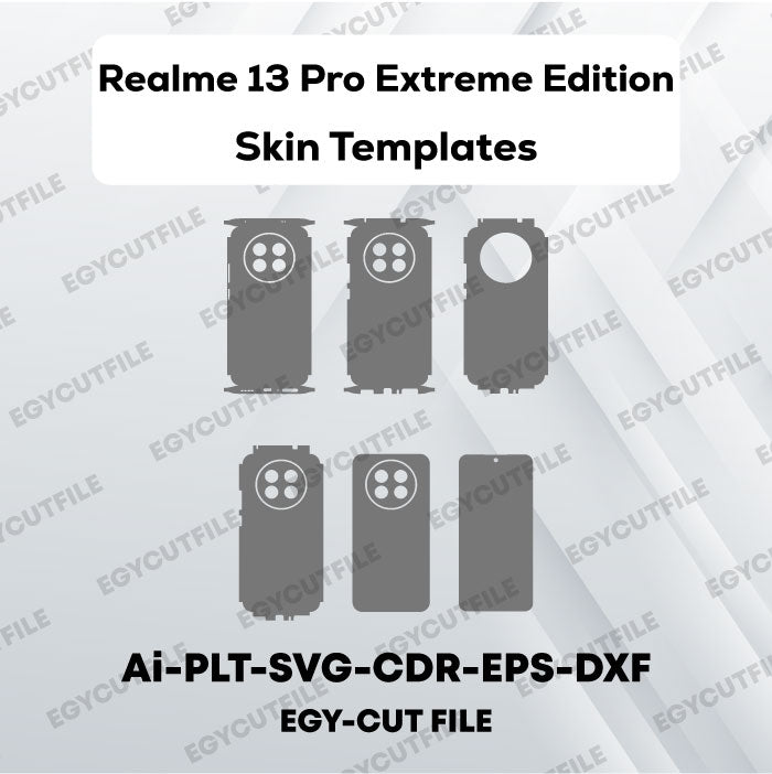 Realme 13 Pro Extreme Edition Vector Skin Cut Files