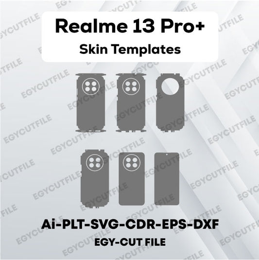 Realme 13 Pro+ Vector Skin Cut Files