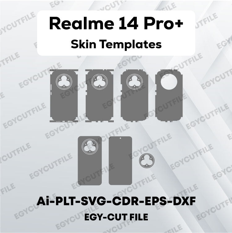 Realme 14 Pro+ Vector Skin Cut Files
