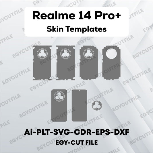 Realme 14 Pro+ Vector Skin Cut Files
