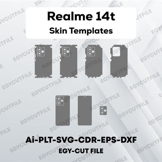 Realme 14t Vector Skin Cut Files