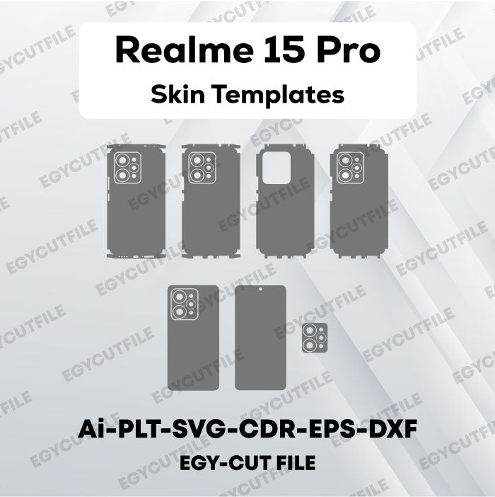 Realme 15 Pro Vector Skin Cut Files