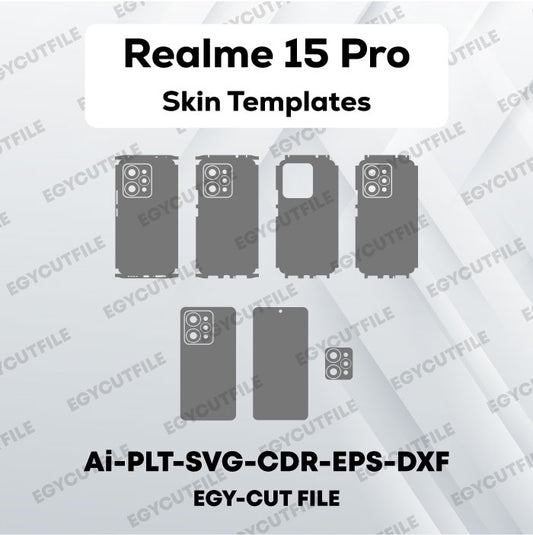 Realme 15 Pro Vector Skin Cut Files