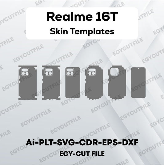 Realme 16T Vector Skin Cut Files