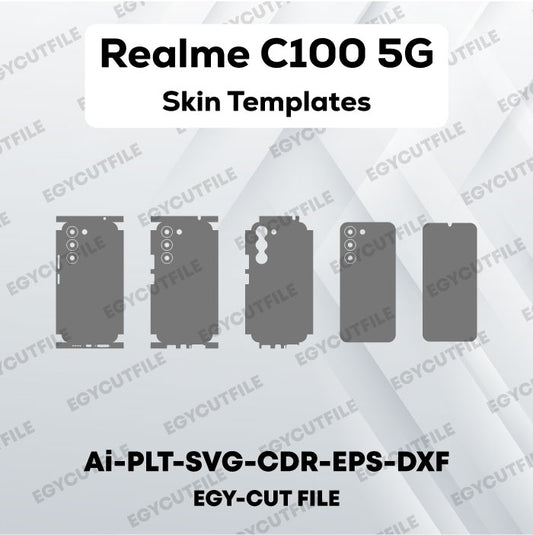 Realme C100 5G Vector Skin Cut Files