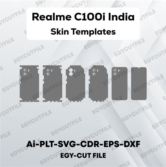 Realme C100i (India) Vector Skin Cut Files