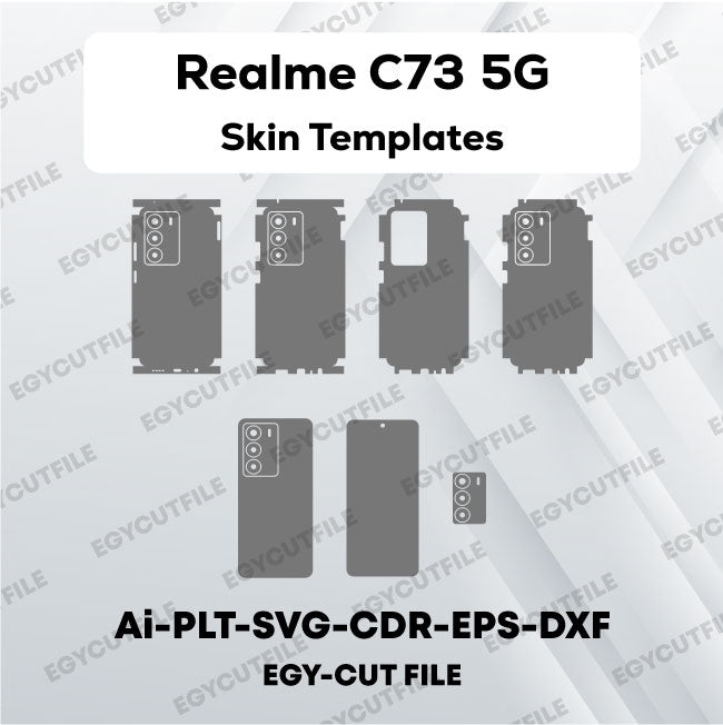 Realme C73 5G Vector Skin Cut Files