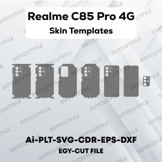 Realme C85 Pro 4G Vector Skin Cut Files