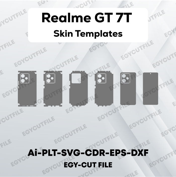 Realme GT 7T Vector Skin Cut Files