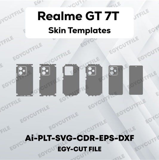 Realme GT 7T Vector Skin Cut Files