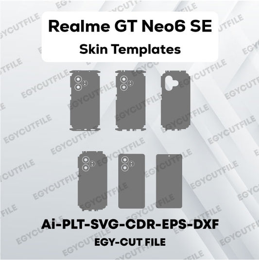 Realme GT Neo6 SE Vector Skin Cut Files