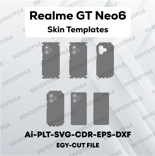 Realme GT Neo6 Vector Skin Cut Files