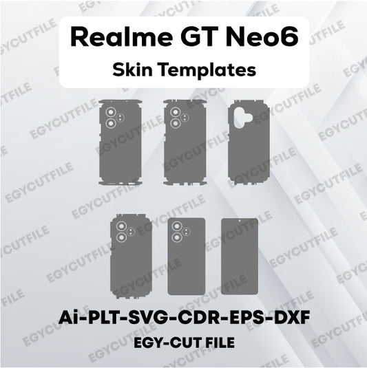 Realme GT Neo6 Vector Skin Cut Files