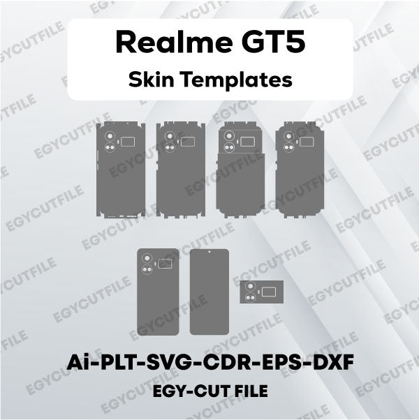 Realme GT5 Vector Skin Cut Files