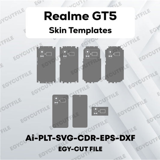 Realme GT5 Vector Skin Cut Files