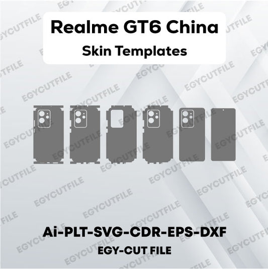 Realme GT6 China Vector Skin Cut Files