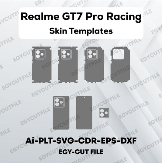 Realme GT7 Pro Racing Vector Skin Cut Files