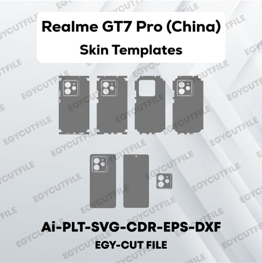 Realme GT7 Pro (china) Vector Skin Cut Files