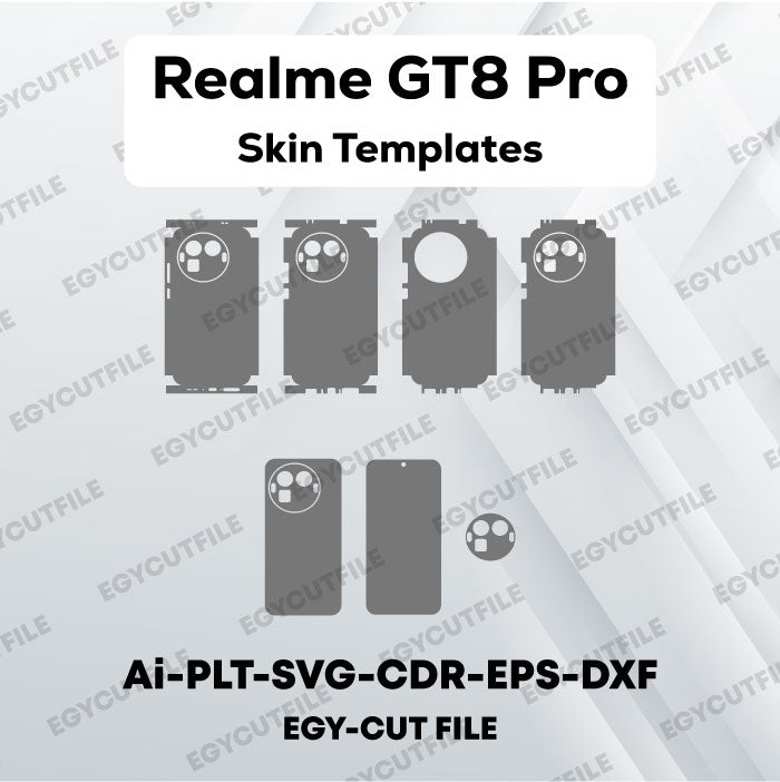 Realme GT8 Pro Vector Skin Cut Files