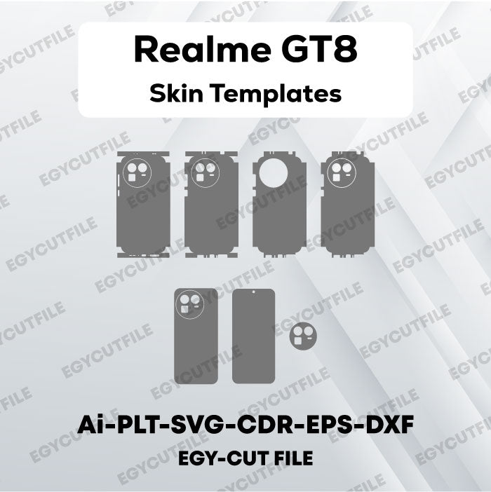Realme GT8 Vector Skin Cut Files