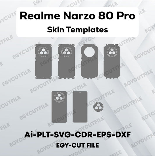 Realme Narzo 80 Pro Vector Skin Cut Files