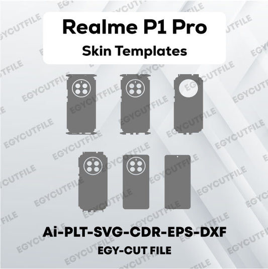 Realme P1 Pro Vector Skin Cut Files