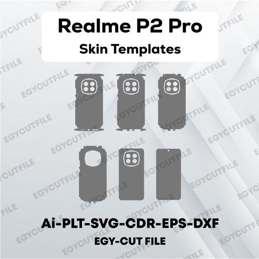 Realme P2 Pro Vector Skin Cut Files