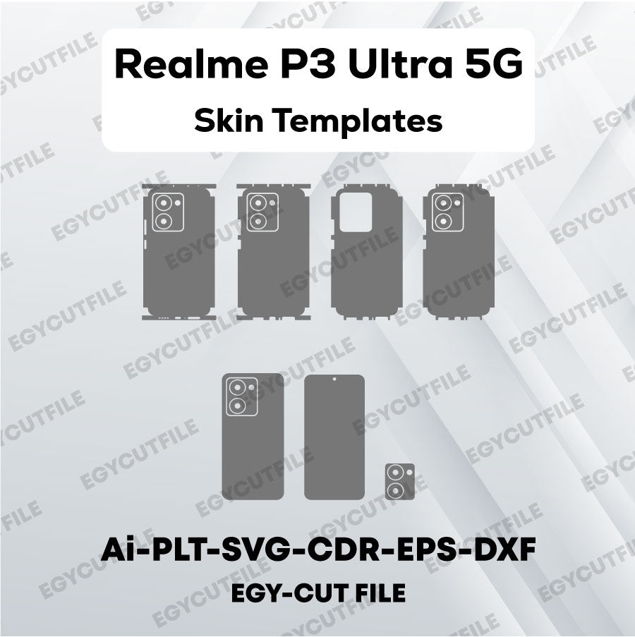 Realme P3 Ultra 5G Vector Skin Cut Files