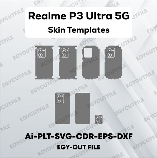Realme P3 Ultra 5G Vector Skin Cut Files