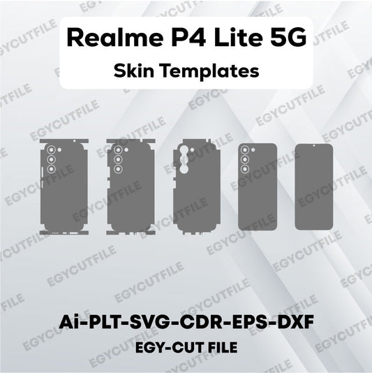 Realme P4 Lite 5G Vector Skin Cut Files