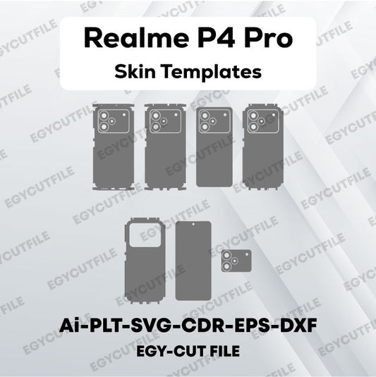 Realme P4 Pro Vector Skin Cut Files