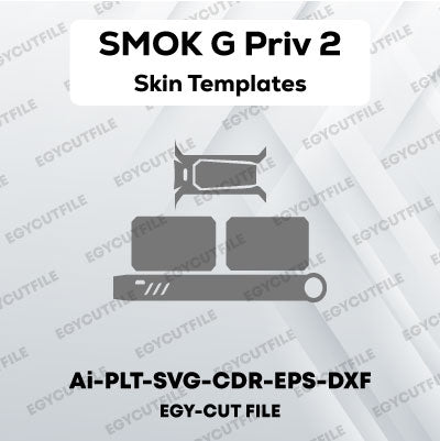 SMOK G Priv 2 Vector Skin Cut Files