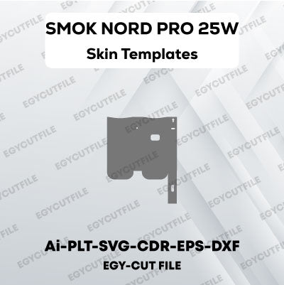 SMOK NORD PRO 25W Vector Skin Cut Files