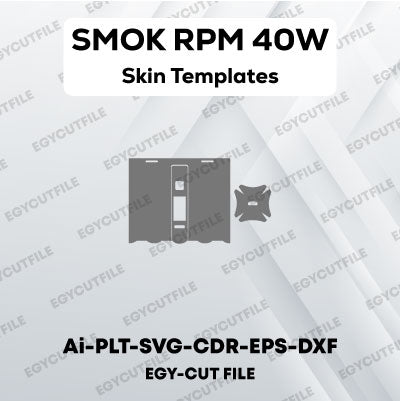 SMOK RPM 40w Vector Skin Cut Files