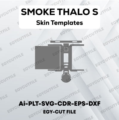 SMOKE THALO S Vector Skin Cut Files