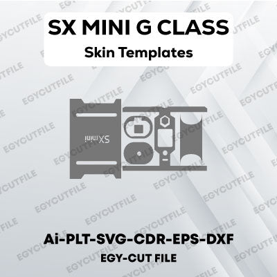 SX MINI G CLASS Vector Skin Cut Files