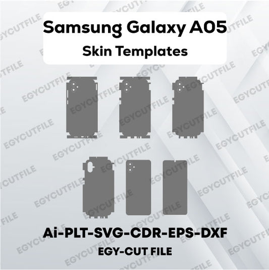 Samsung Galaxy A05 Vector Skin Cut Files