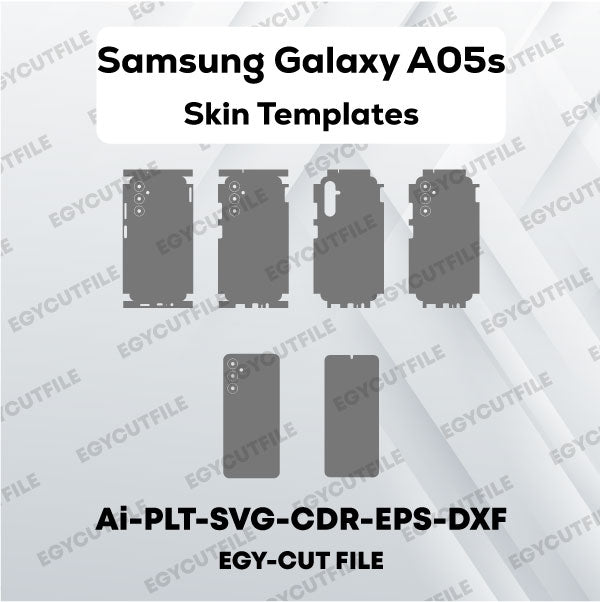 Samsung Galaxy A05s Vector Skin Cut Files